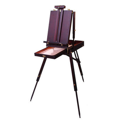 Versatile Sketch Box Easel - Professional Display Portable Art Folding Adjustable Artist Sketch Box Easel