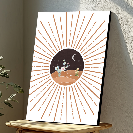 Mounted Wall Art Decor Print - Vibrant, Elegant and Ready to Hang