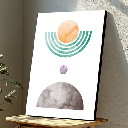 Mounted Wall Art Decor Print - Vibrant, Elegant and Ready to Hang