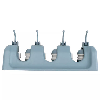 Broom Mop Holder - Wall Mounted Broom Mop Holder