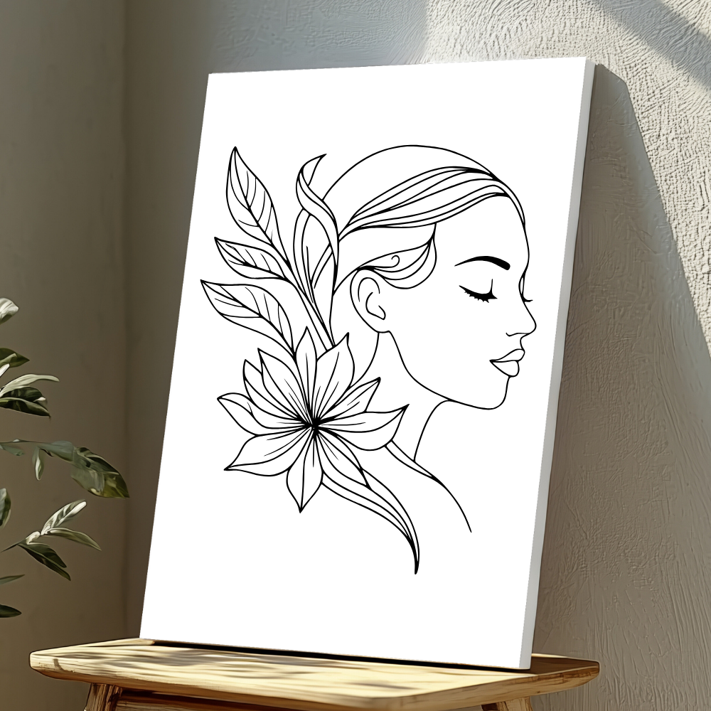 Mounted Wall Art Decor Vinyl Print - Vibrant, Elegant and Ready to Hang (A3-Size)