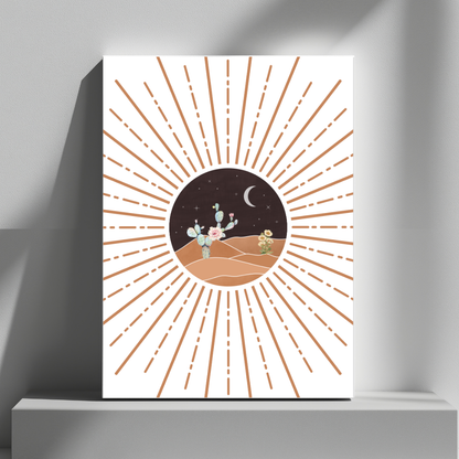 Mounted Wall Art Decor Print - Vibrant, Elegant and Ready to Hang
