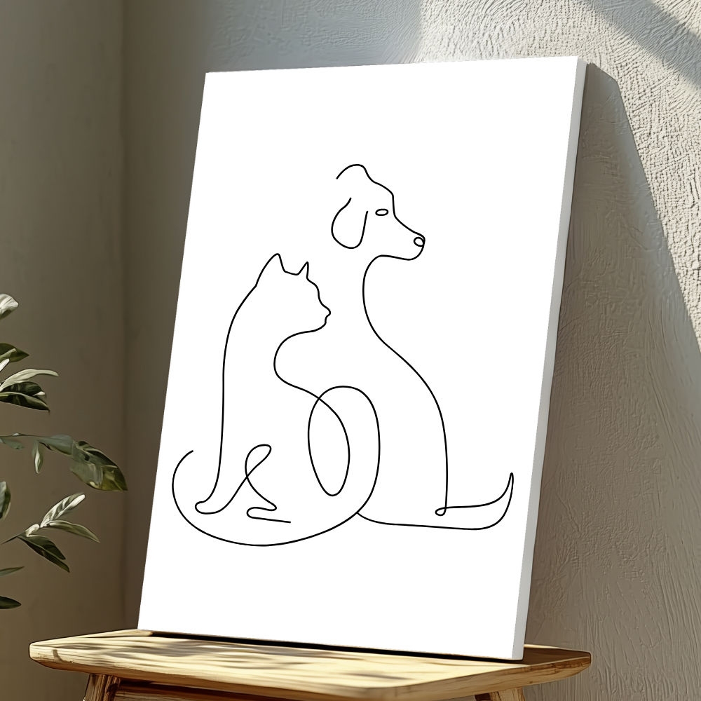 Mounted Wall Art Decor Vinyl Print - Vibrant, Elegant and Ready to Hang (A3-Size)