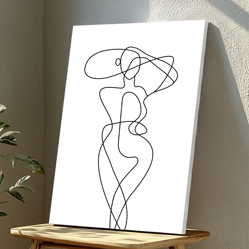 Mounted Wall Art Decor Vinyl Print - Vibrant, Elegant and Ready to Hang (A3-Size)