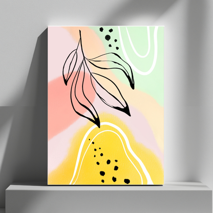 Mounted Wall Art Decor Print - Vibrant, Elegant and Ready to Hang