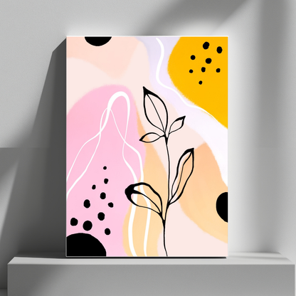 Mounted Wall Art Decor Print - Vibrant, Elegant and Ready to Hang