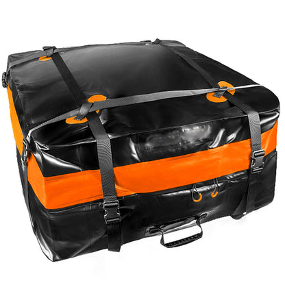 Waterproof Cargo Bag - Large 500D PVC Material Waterproof Cargo Bag Roof Luggage Carrier Storage Bag