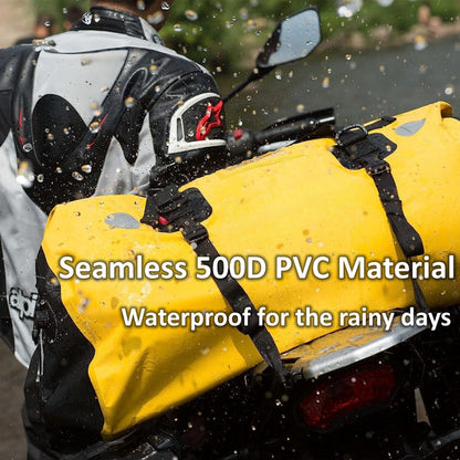 Motorcycle Waterproof Bag - Waterproof Motorcycle Rear Tail Cylinder Travel Dry Duffel Bag