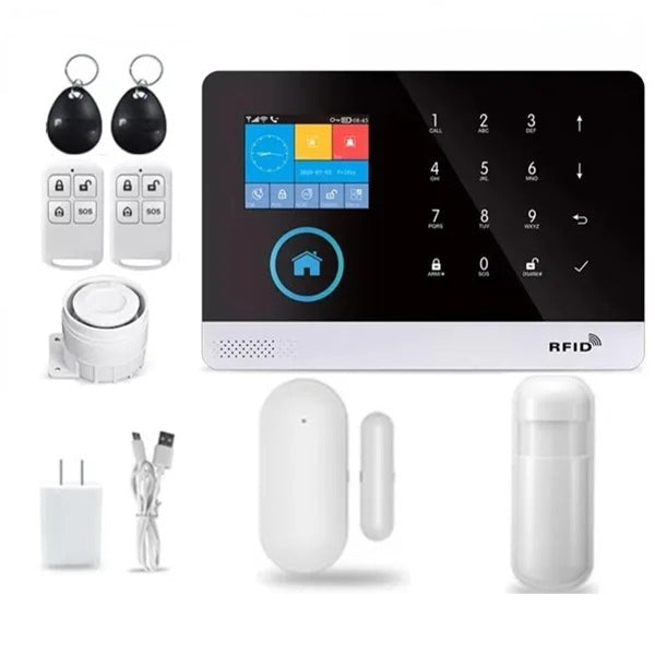 Wi-Fi GSM Wireless Security Alarm System